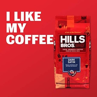 Hills Bros. Coffee 哥伦比亚研磨咖啡 中度烘焙 优质阿拉比卡咖啡豆 口感顺滑均衡，32 盎司(约 907.18克)/袋