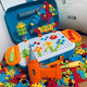 儿童工具箱拧螺丝钉3D平面立体329件套