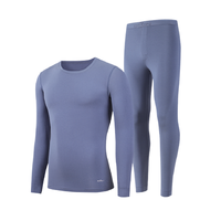 SEVEN 柒牌 男士秋衣秋裤套装 119FT72000 宝蓝色 M