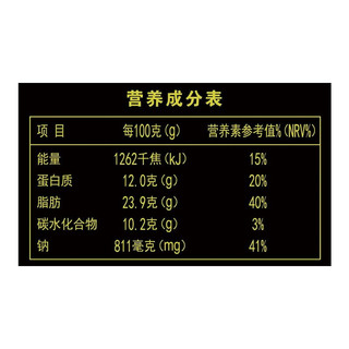 海霸王 黑珍猪香肠 经典原味 1.072kg