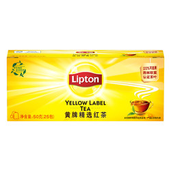 Lipton 立顿 黄牌精选红茶 2g*25包