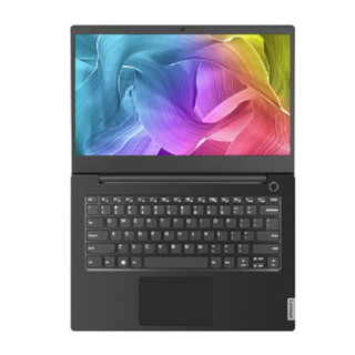 Lenovo 联想 昭阳 K4e 10代酷睿版 14.0英寸 商用轻薄本 黑色 (酷睿i5-10210U、R 625、8GB、128GB SSD+1TB HDD、1080P）