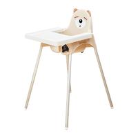 luddy 乐的 CB-C13 儿童餐椅 小熊棕