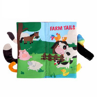 beiens 贝恩施 MR17 宝宝尾巴布书 农场动物