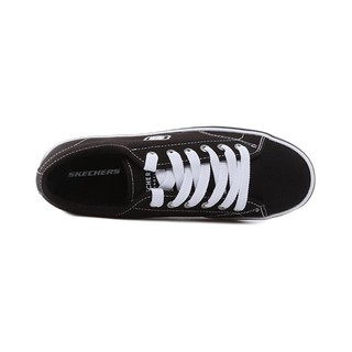 SKECHERS 斯凯奇 Cupsole 1 女子运动帆布鞋 66666131/BLK 黑色 38