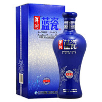 洋河白酒 口感绵柔浓香型 蓝瓷 42度480ML单瓶