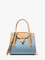 MICHAEL KORS 迈克·科尔斯 Bancroft Medium Chambray Satchel