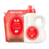 B&B 保宁 宝宝洗衣液 香草香型 1500ml+1300ml