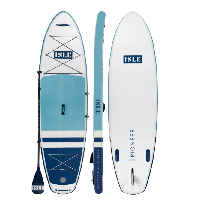 ISLE（冲浪板） PIONEER sup充气式桨板 蓝色 3.2m
