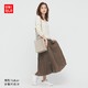  UNIQLO 优衣库 439491 女装打褶半身裙　