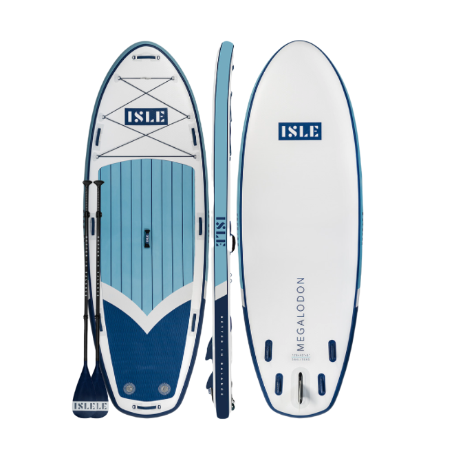 ISLE（冲浪板） MEGALODON sup充气式桨板 蓝色 3.7m