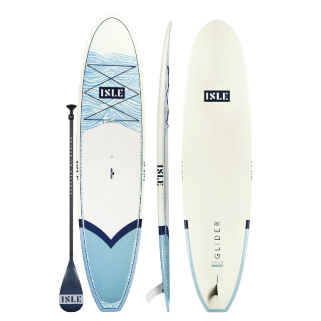 ISLE（冲浪板） GLIDER LE sup桨板 白色+蓝色 3.3m
