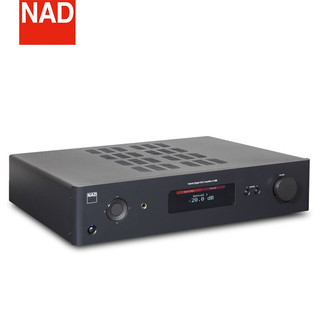 NAD C368 HIFI功放机音响 高保真发烧大功率放大器 黑色