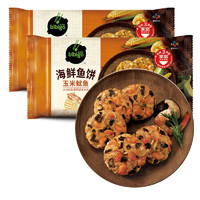 bibigo 必品阁 玉米鱿鱼海鲜鱼饼 240g*2袋