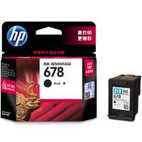 HP 惠普 678 CZ107AA 墨盒 黑色