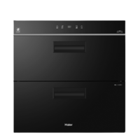 Haier 海尔 ZQD100F-E60S6 嵌入式消毒柜 100L 黑色