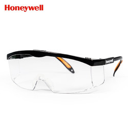 Honeywell 霍尼韦尔 honeywell 100110 护目镜S200A系列 黑色透明镜片 男女防风 防沙 防尘 防雾 骑行眼镜