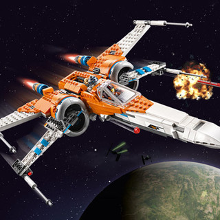 LEGO 乐高 Star Wars星球大战系列 75273 波·达默龙的X-翼战斗机