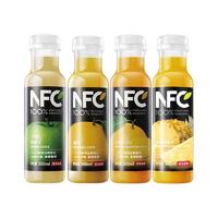 NONGFU SPRING 农夫山泉 NFC 果汁饮料组合装 4口味 300ml*12瓶（苹果汁300ml*3瓶+橙汁300ml*3瓶+芒果混合汁300ml*3瓶+凤梨混合汁300ml*3瓶）