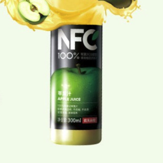 NONGFU SPRING 农夫山泉 NFC 苹果汁 300ml*12瓶