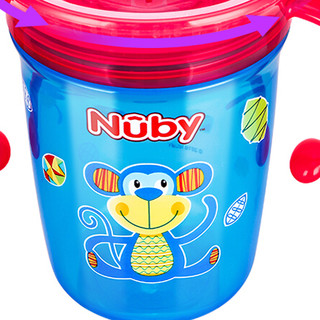Nuby 努比 10410 儿童学饮魔术杯 240ml 猴子