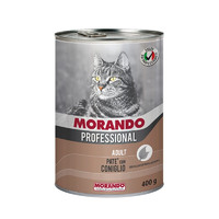 MORANDO 莫兰朵 鲜肉无谷湿粮猫罐头 专业系列兔肉 600g*6罐