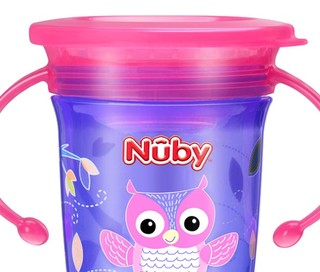 Nuby 努比 10410 儿童学饮魔术杯 240ml 猫头鹰