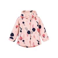 Souhait 水孩儿 SHODGD30CC823 女童花型厚风衣 糖心粉 130cm