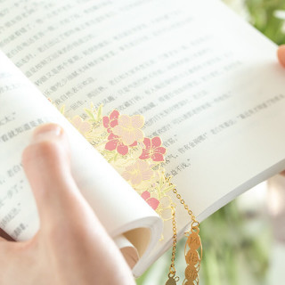 故宫博物院十二月花神衣系列书签四月牡丹 报价价格评测怎么样 什么值得买