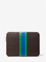 MICHAEL KORS 迈克·科尔斯 Jet Set Logo Stripe 13 Inch Laptop Case