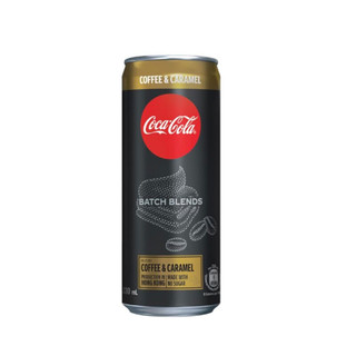 Coca-Cola 可口可乐 汽水 碳酸饮料 咖啡焦糖味 330ml*4罐 摩登罐