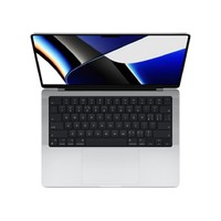 Apple 苹果 MacBook Pro 2021款 14英寸 轻薄本 银色(M1 Pro、核芯显卡、16GB、1TB SSD、3K、120Hz 、MKGT3CH/A)
