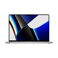 Apple 苹果 MacBook Pro 2021款 16英寸 轻薄本 银色（M1 Pro、核芯显卡、16GB、512GB SSD、3K、120Hz 、MK1E3CH/A）