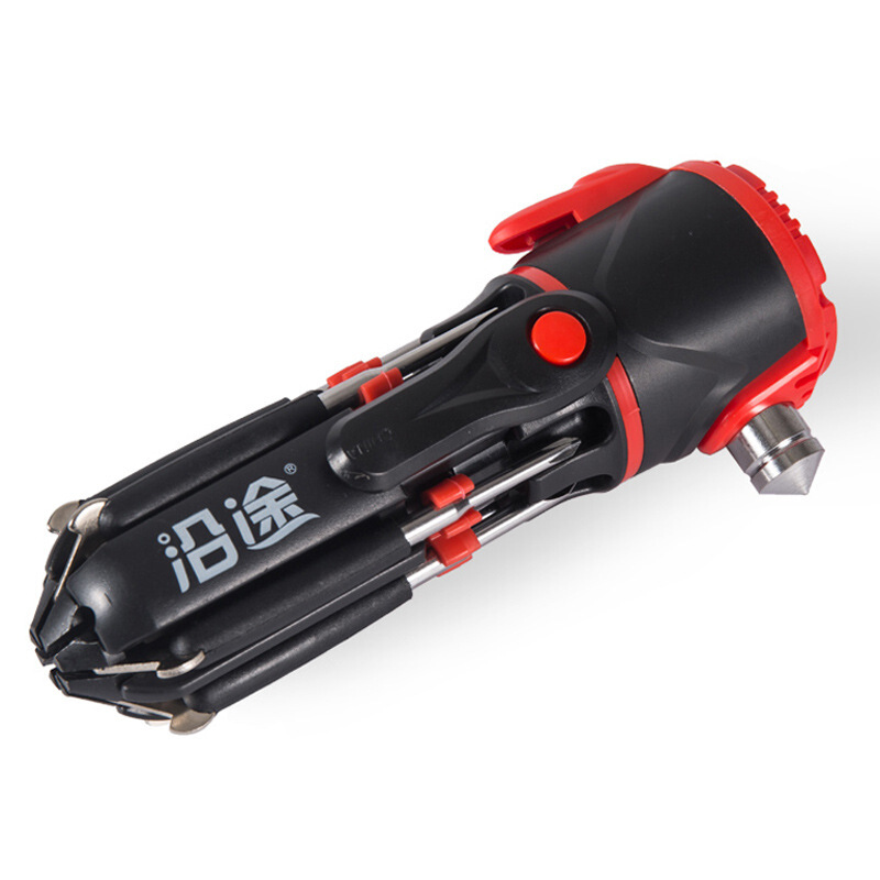 沿途 F01 多功能安全锤 黑色 单个装