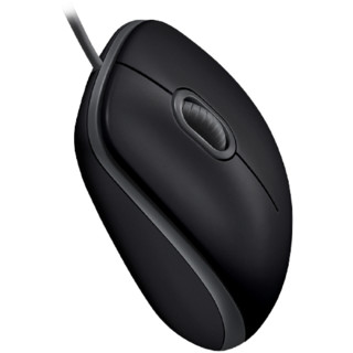 logitech 罗技 B100 有线鼠标 1000DPI 黑色