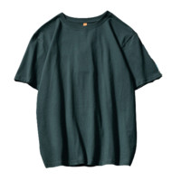 Rampo 乱步 男女款圆领短袖T恤 8201 深绿色 M