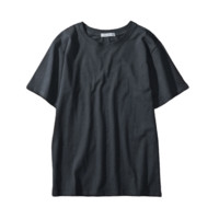 Rampo 乱步 男女款圆领短袖T恤 8201 烟灰色 XL