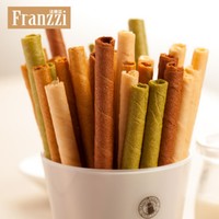 Franzzi 法丽兹 饼干香草蛋卷6盒休闲零食办公室美味零食360g