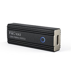 FiiO 飞傲 KA3 便携解码耳放 黑色