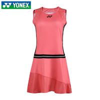 YONEX 尤尼克斯 羽毛球服连衣裙女士速干网球YY运动训练比赛裙女短裙20595EX
