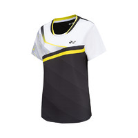 YONEX 尤尼克斯 羽毛球服女士速干透气短袖网球服健身运动T恤修身五分袖半袖上衣210191BCR