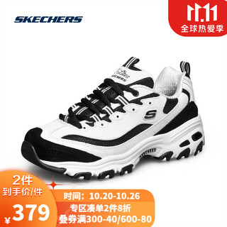 SKECHERS 斯凯奇 女子经典运动鞋  13148 WBK