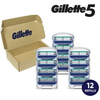 Gillette 吉列 锋隐5 剃须刀头 12件装