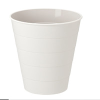 IKEA 宜家 FNISS芬尼斯 002.954.41 垃圾桶 28*28cm 1L 白色