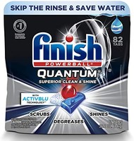 finish 亮碟 Quantum系列 洗碗机洗涤块 82块
