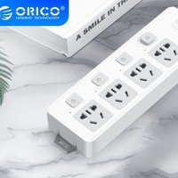 ORICO 奥睿科 电小度系列 新国标分控插排 4孔位 全长1.8m