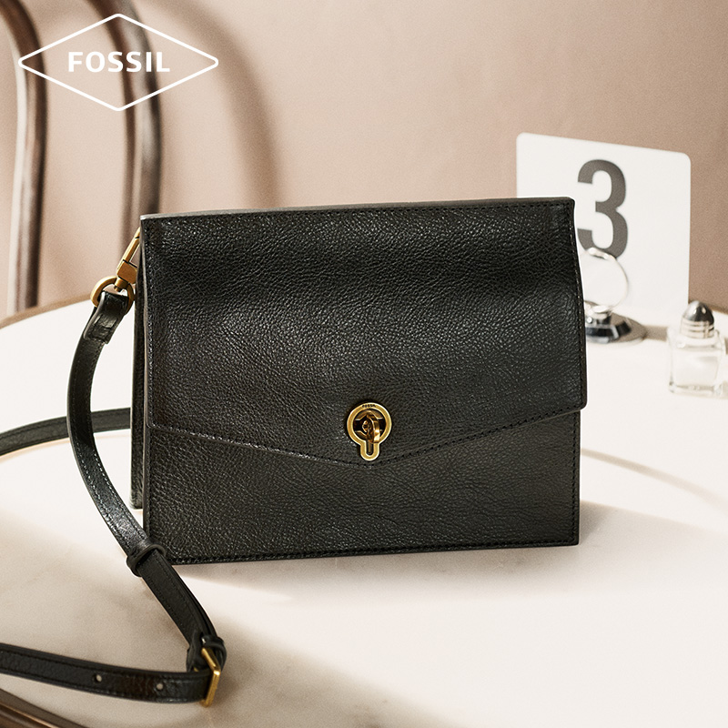 FOSSIL 女子单肩牛皮信封包 ZB7874646