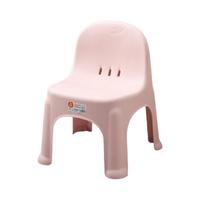 RUIBO 锐博 大号塑料靠背椅 粉色