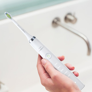 PHILIPS 飞利浦 Sonicare 钻石亮白型系列 HX9322/14 电动牙刷 优雅白 刷头*2