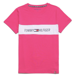 TOMMY HILFIGER 汤米·希尔费格 女士圆领短袖T恤 TP03977T